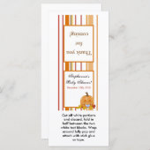 25 Lollipop Topper Herbst Pumpkin Baby (Vorne/Hinten)