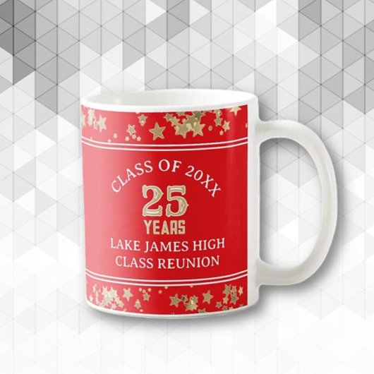 25.! Lustiges Klassentreffen-Mitbringsel Kaffeetasse