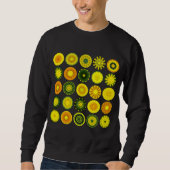 25 Mandalas I - besonders angefertigt Sweatshirt (Vorderseite)