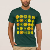 25 Mandalas I - Maßgeschneidert T-Shirt (Vorderseite)