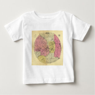 25 Meilen um Minneapolis - Karte 1881 Baby T-shirt