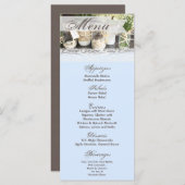 25 Menu Cards Beach Sea Mason Jars Ocean Sea Musch Menükarte (Vorne/Hinten)