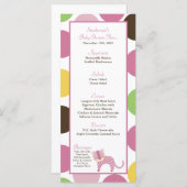 25 Menu Cards Jungle Queen Tiger Safari Zoo Tier Menükarte (Vorne/Hinten)