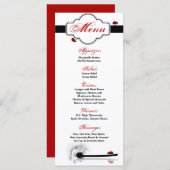 25 Menu Cards Lady Bug Dandilion Blume Insekt Menükarte (Vorne/Hinten)