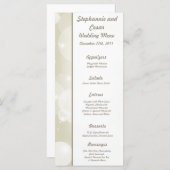 25 Menu Cards Weihnachtsstars Menükarte (Vorne/Hinten)