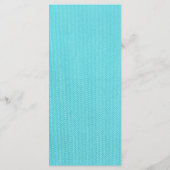 25 Menü Karten Babys Breath Spring Blume Hochzeit (Rückseite)