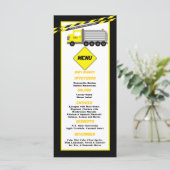 25 Menü-Karten-Bau Menükarte (Stehend Vorderseite)