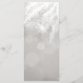 25 Menü Karten Weiße Pine Tree Nadeln (Rückseite)