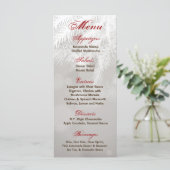 25 Menü Karten Weiße Pine Tree Nadeln (Stehend Vorderseite)