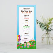 25 MENÜKARTE (Stehend Vorderseite)