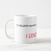 25 MILLIARDE Styroschaumschalen werden ein Yea… Kaffeetasse (Links)