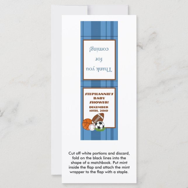 25 Mint Matchbooks All Star Blue (Vorderseite)