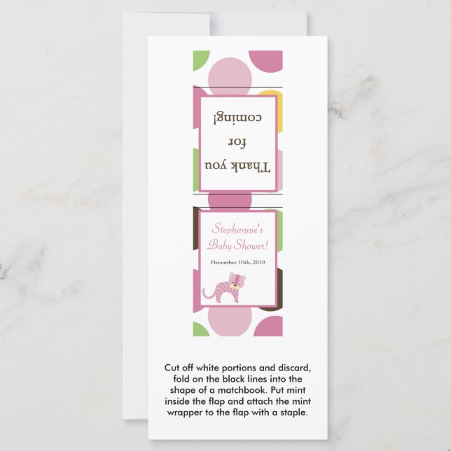 25 Mint Matchbooks Jungle Queen Tiger Safari Zoo (Vorderseite)