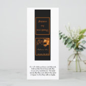 25 Mint Matchbooks Mis XV Orange Black (Stehend Vorderseite)