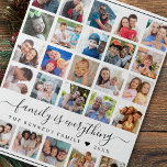 25 Name der Zitate-Reihe für mehrere Fotosammlunge Puzzle<br><div class="desc">Mit unserem Puzzle aus dem Puzzle erwecken Sie Erinnerungen der Herzwärmung. Erstellen Sie Ihre eigene 25-teilige Foto-Collage, die die Personen widerspiegelt, die Sie am liebsten schätzen. Fügen Sie eine Touch der Personalisierung mit Ihrem Familiennamen hinzu und erinnern Sie sich daran, dass "Family is Everything" (Familie ist alles). Entdecke dein Meisterwerk...</div>