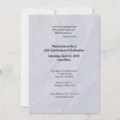 25. Ordination Einladung (Rückseite)