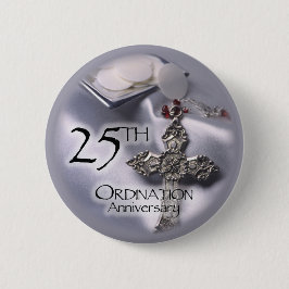 25. Ordination Jubiläum Cross Host Button