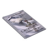 25. Ordination Jubiläum Cross Host Notizblock (Rechte Seite)