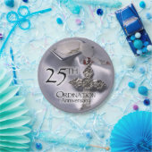 25. Ordination Jubiläum Cross Host Pappteller (Party)