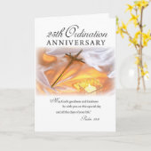 25. Ordination Jubiläum, Kreuzkümmel Karte (Gelbe Blume)