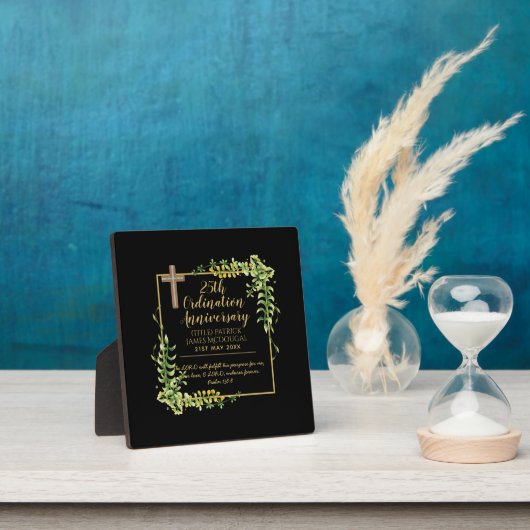 25. Ordination Jubiläum Priester Geschenk maßgesch Fotoplatte (InSitu)