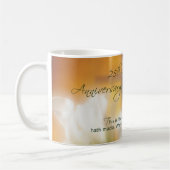 25. Ordination Jubiläum Priestertum Lilies Kaffeetasse (Links)