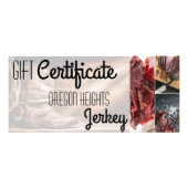 25 Pack Business Gift Certificate Cowboy Boots Bar Werbekarte (Vorne)