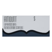 25 Pack Geschenkgutschein Baby Pink Cosmos Werbekarte (Hinten)