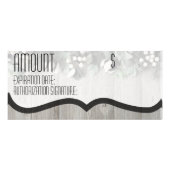 25 Pack Geschenkgutschein Baumwolle Pflanze Bar Werbekarte (Hinten)