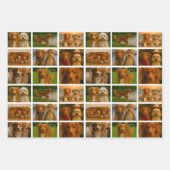 25 Personalisierte Vorlage für FotoCollage Geschenkpapier Set (Vorderseite 2)