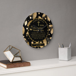 25. Pfarrer Priester Jubiläum Gift Ordination JEDE Große Wanduhr