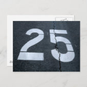 25 POSTKARTE (Vorne/Hinten)