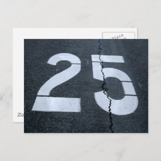 25 POSTKARTE (Vorne/Hinten)