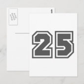 25 POSTKARTE (Vorne/Hinten)