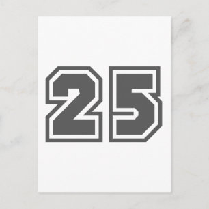 25 POSTKARTE