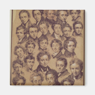 25 Schüler aus dem Studio Antoine Magnet