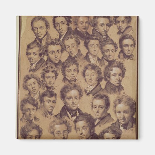 25 Schüler aus dem Studio Antoine Magnet (Vorne)