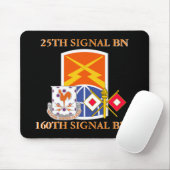 25. SIGNAL BATTALION 160. SIGNAL BRIGADE MOUSEPAD (Mit Mouse)