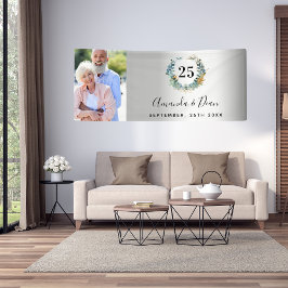 25. Silberhochzeit Jubiläum Foto ecalyptus Banner
