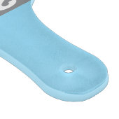 25. Silberjubiläum Blumenblau Schneidebrett (Ecke)