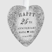 25. Silberne Hochzeit 2. Ornament (Vorderseite)