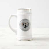 25. silberne Hochzeit + Foto Bierglas (Links)