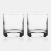 25. silberne Hochzeit Whiskyglas (Rechts)