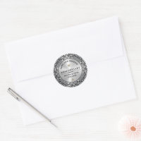 25. Silberne Hochzeit zum Jubiläum - Schwarze Wirb
