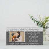 25. Silberner JubiläumsDamaskus mit Foto (Stehend Vorderseite)