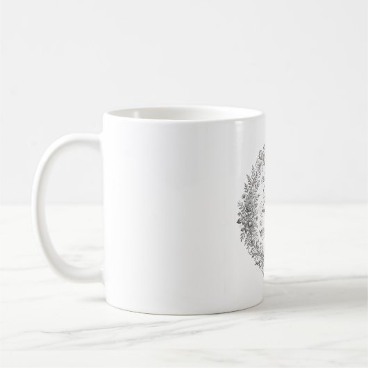 25. Silberner Kaffeebecher Kaffeetasse (Links)