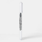 25. silbernes iPhone 16 Pro Max Case Hülle (Rechte Seite)