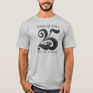 25. Silbernes Jubiläum-Klassen-Wiedersehen-Shirt T-Shirt