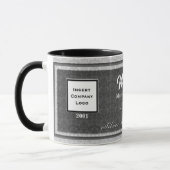 25. Silver Anniversary Business-Logo Tasse (Links)