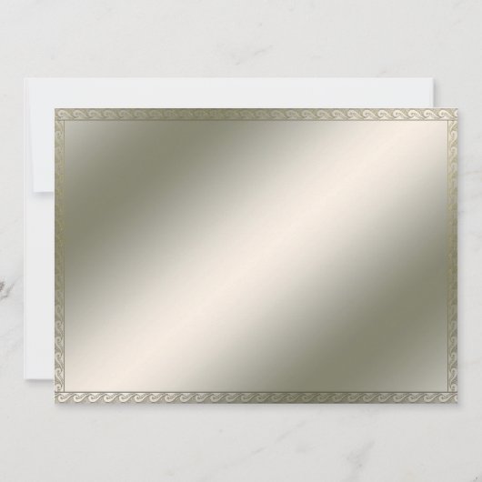 25. Silver Anniversary Celebration Einladung (Rückseite)